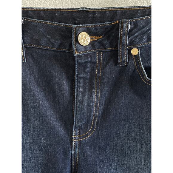 Tory Burch Dark Wash Jeans Women’s Classic Stretch Denim High-End Luxury 29 - Picture 6 of 8